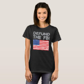 FBI連邦局のアンチFBIの汚職を取り除く Tシャツ (正面フル)