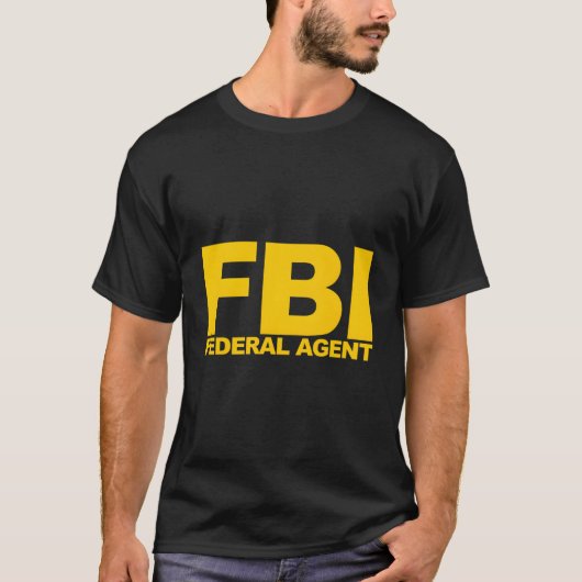 Fbi連邦捜査官 Tシャツ (正面)