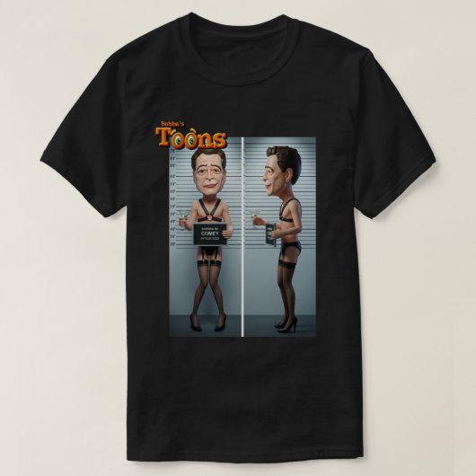FBI長官ジム・コミー Tシャツ (デザイン正面)