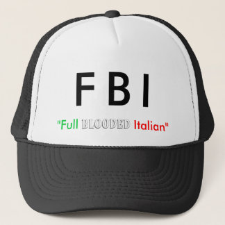"FBI"のイタリアンな帽子 キャップ