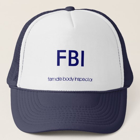 FBI キャップ (正面)