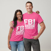 Fbi – キリストを固く信じる者 tシャツ (ユニセックス)
