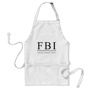 FBI フェミニストが皮肉おもしろいに スタンダードエプロン
