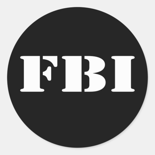 FBI ラウンドシール (正面)