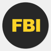 FBI ラウンドシール (正面)