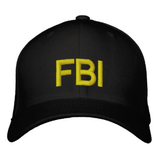 FBI 刺繍入りキャップ