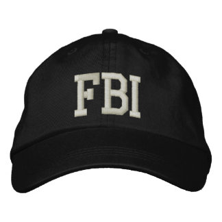 FBI 刺繍入りキャップ