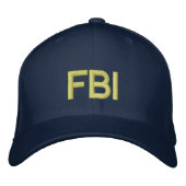 FBI 刺繍入りキャップ (正面)