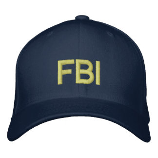 FBI 刺繍入りキャップ