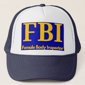 FBI – 女性体検査官Tシャツ キャップ