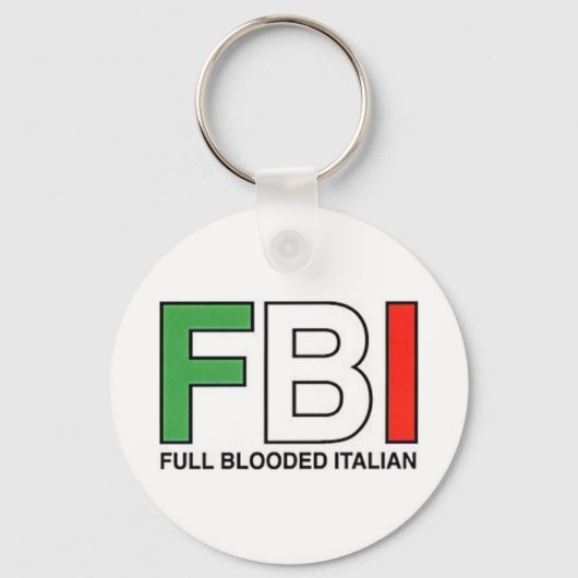 FBI =完全血イタリアン キーホルダー (正面)