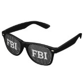 FBI FBIレトロシェード/おもしろいパーティーサングラス レトロサングラス (アングル)