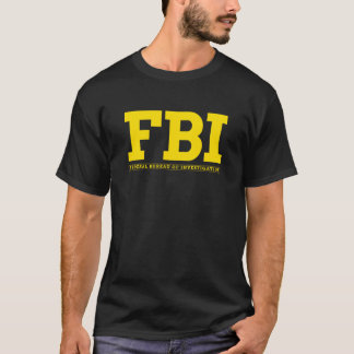 FBI  FEDERAL BUREAU OF INVESTIGATION Tシャツ