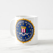 FBI Mug コーヒーマグカップ (正面左)
