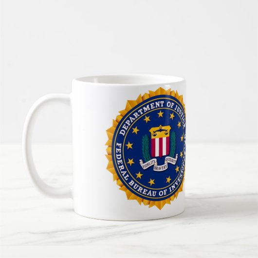 FBI Mug コーヒーマグカップ (左)