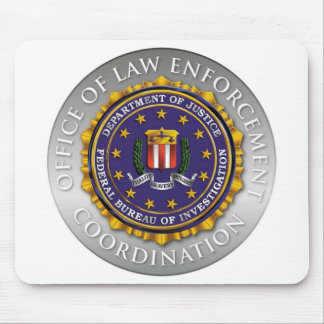 FBI Office of Law Enforcement マウスパッド