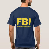 FBI Tシャツ (裏面)