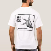 FBI Tシャツ (裏面)