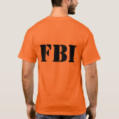 FBI Tシャツ (裏面)