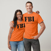 FBI Tシャツ (ユニセックス)