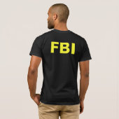 FBI Tシャツ (裏面フル)