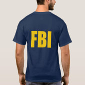 FBI Tシャツ (裏面)