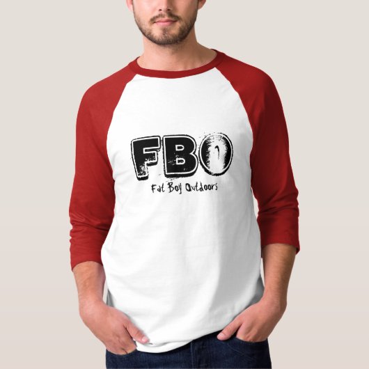 FBOの脂肪質の男の子のアウトドア Tシャツ (正面)