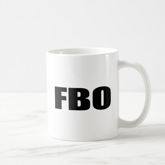 FBO コーヒーマグカップ (右)