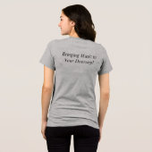 FBSO&C レディースTシャツ - 濃色 トライブレンドTシャツ (裏面全面)