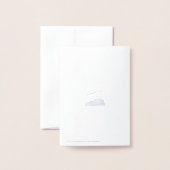 FCスポーツ 箔カード (裏面封筒付き)