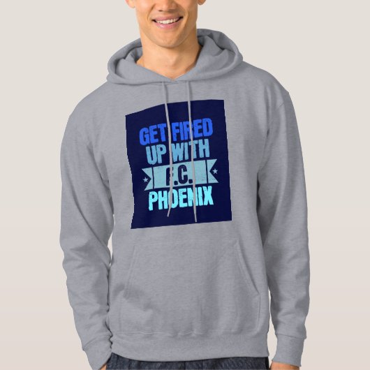 FCフェニックスフード付きスウェットシャツ パーカ (正面)