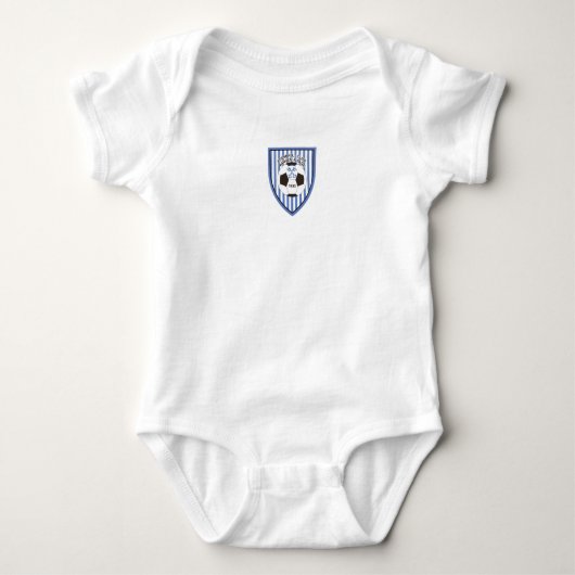 FC Wangen an der Aare: Baby-T-Shirt (6 Monate) - 2 ベビーボディスーツ (正面)