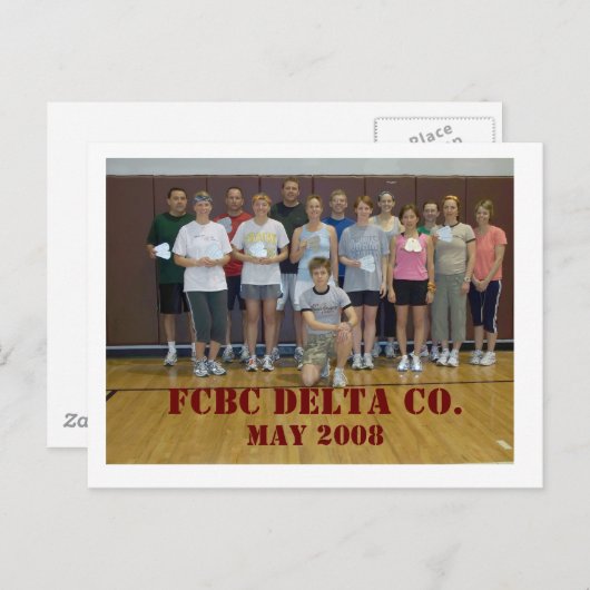 FCBC DELTA CO.、2008年5月 ポストカード (正面/裏面)