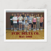 FCBC DELTA CO.、2008年5月 ポストカード (正面)