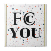 FCC YOU セラミックタイル (正面)