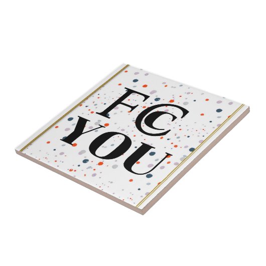 FCC YOU セラミックタイル (側面)