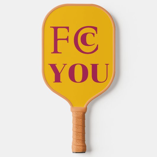 FCC YOU ピックルボール パドル (正面)