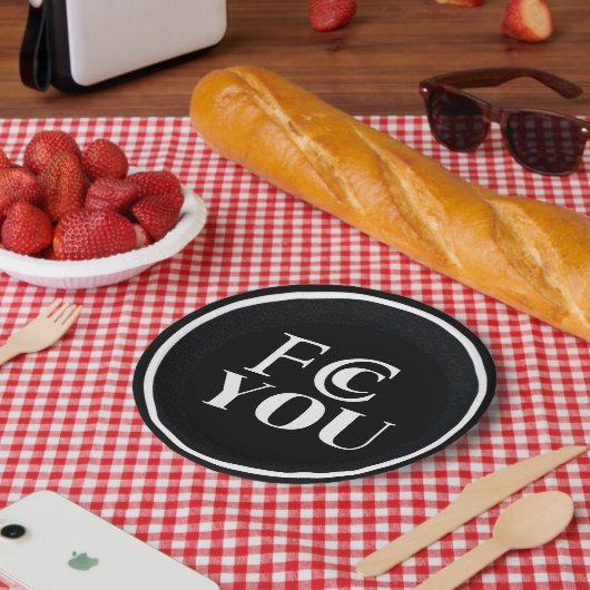FCC YOU ペーパープレート (ピクニック)
