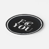 FCC YOU ペーパープレート (アングル)
