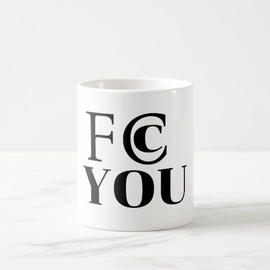 FCC YOU Coffee Mug コーヒーマグカップ (中央)