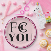 FCC YOU Paper Plate ペーパープレート (パーティー)