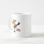Fce Navidad コーヒーマグカップ (正面左)