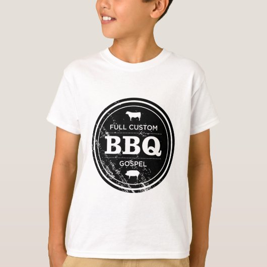 FCG-BBQはロゴTをからかいます Tシャツ (正面)