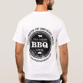 FCG-BBQメンズはTシャツを押します Tシャツ (裏面)