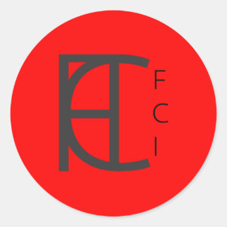 FCI RED DOTステッカーパック ラウンドシール