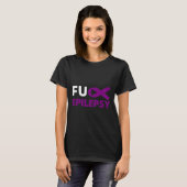 Fckてんかん認識度支援生存者ギフト Tシャツ (正面フル)