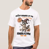 Fckの誇りを持ったメンバ感覚生成X Tシャツ (正面)