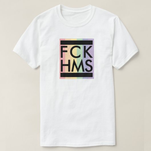 FCK HMS Tシャツ (デザイン正面)