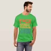 FCK MANGO MUSSOLINI & VLADIMIR フットン Tシャツ (正面フル)
