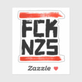 FCK NZS シール (シート)